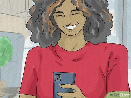 Texting immediately after your date means he just can’t get enough of you.