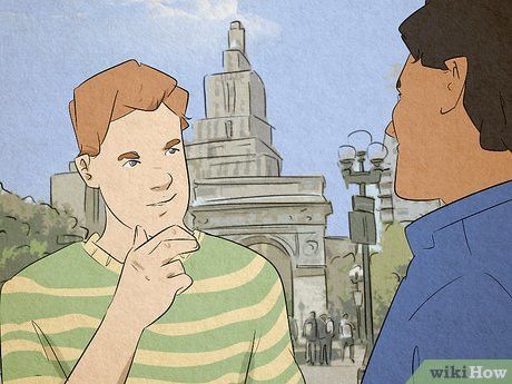 If he's fidgeting, that could be a sign of nerves.