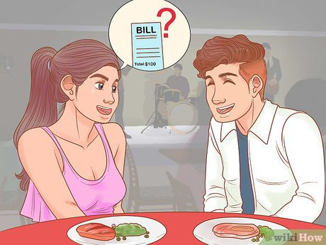 Step 1 Ask if you can help with the bill if your date picks it up.