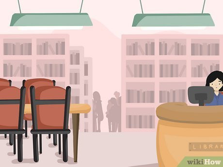 A quiet, well-lit space with comfy places to sit is perfect for your study date.