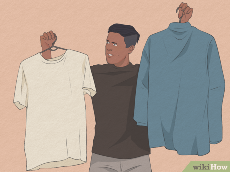 Step 3 Keep your outfit casual but presentable.