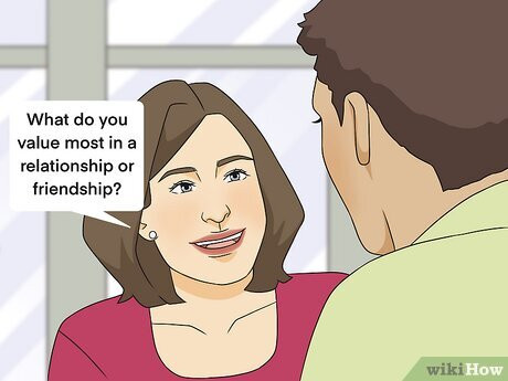 Once you’ve broken the ice, ask deeper questions to get to know them.