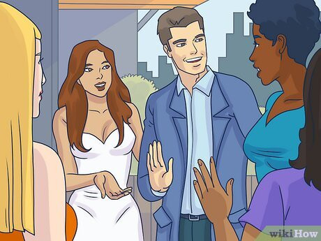 Step 6 Be nice to her friends.