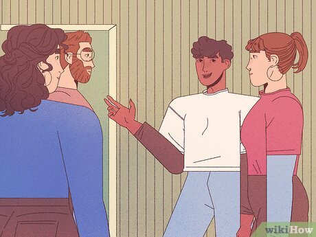 Step 5 He introduces you to his family and friends.