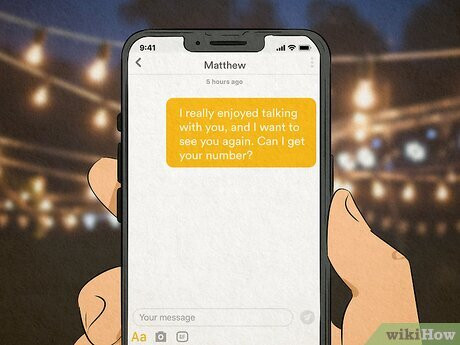 Step 3 Instigate a hook up.