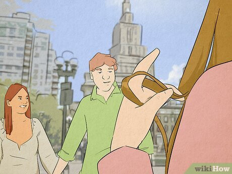 Step 2 They aren't friendly and flirtatious in public.