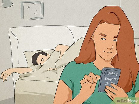 Step 13 She invades your privacy.