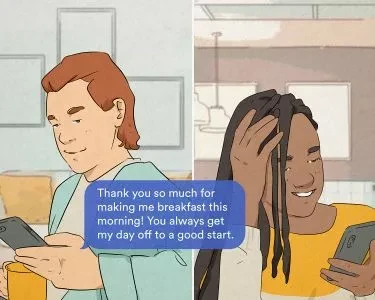 用短信让女朋友真切感受到你的爱