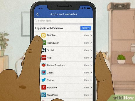 Step 4 Unlink Bumble from your Facebook account.