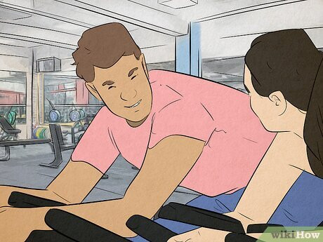 Step 4 Go to the gym.